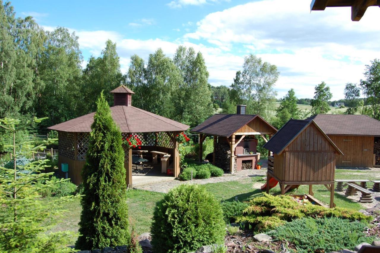 Pokoje I Domki Przy Lesniczowce Wiele Exterior foto