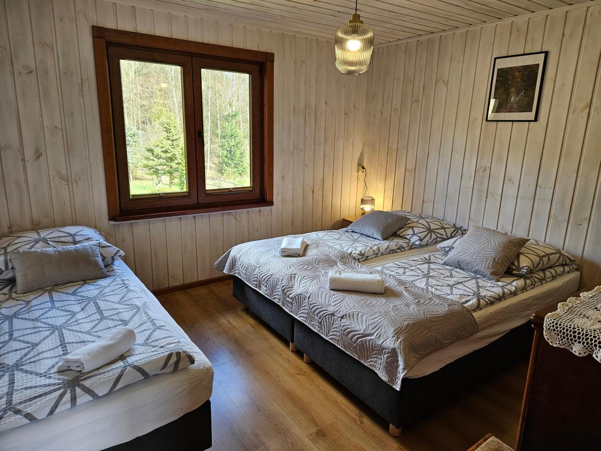 Pokoje I Domki Przy Lesniczowce Wiele Cameră foto